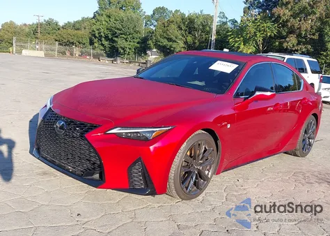 2023 Lexus Is 350 F Sport from USA, damaged, VIN JTHGZ1B20P5065435